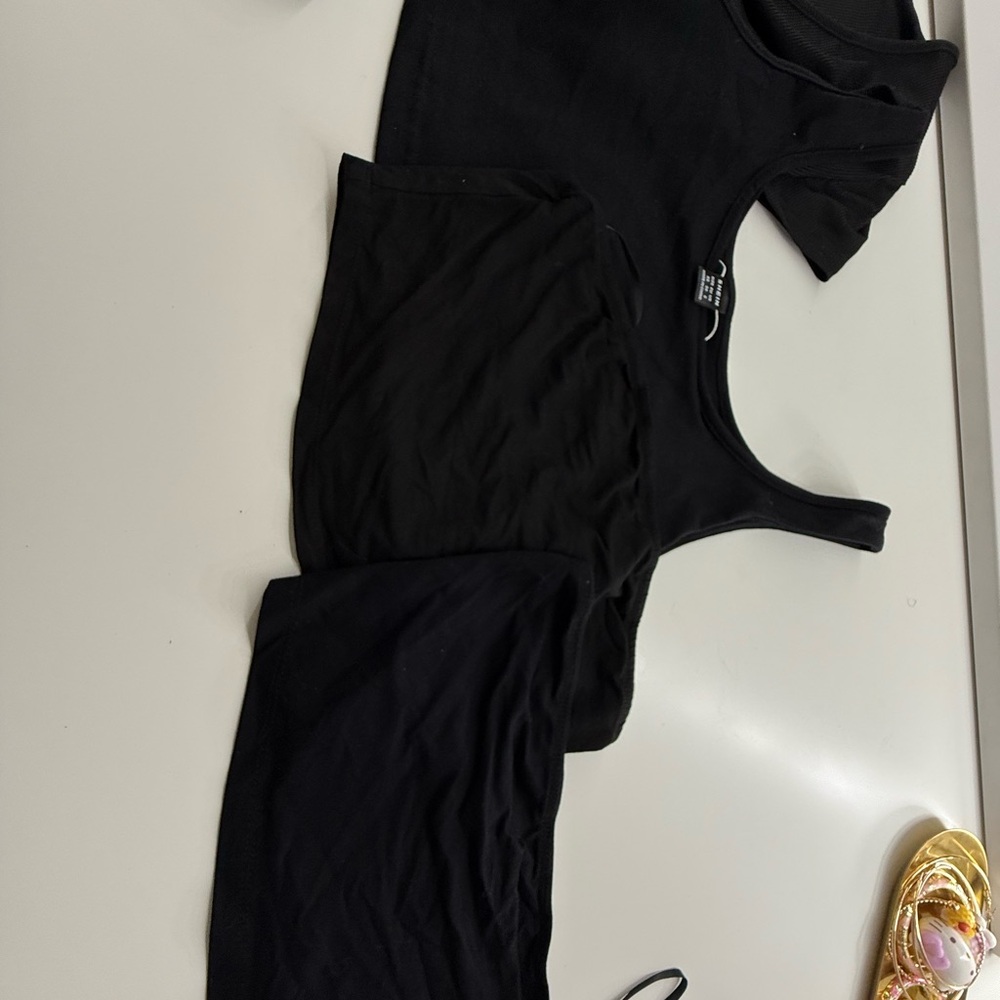 Black Crop Top Bundle